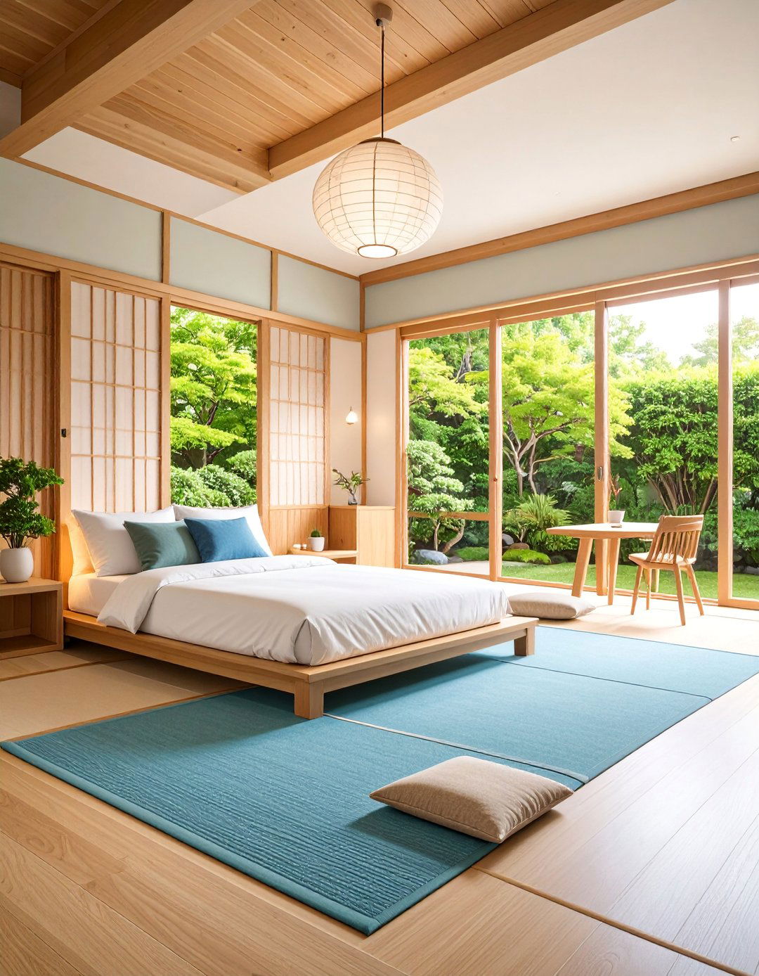 Japanese Zen Dorm Room - 25 Minimalist Dorm Room Ideas