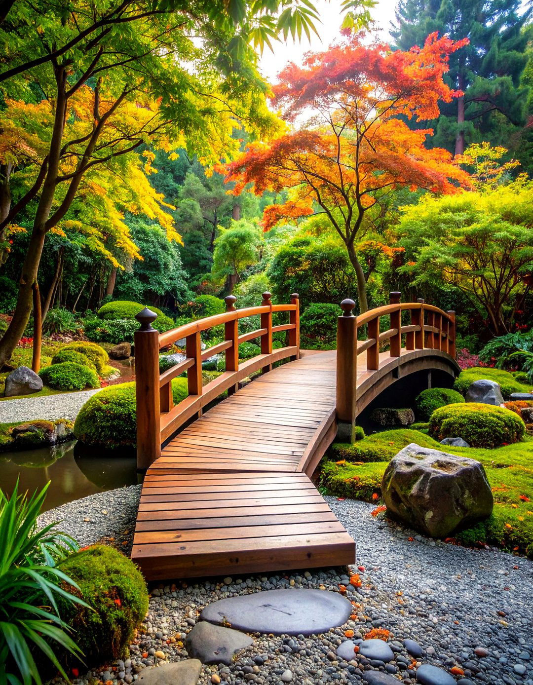 Japanese Zen Garden with Meditation Space and Water Element - 25 Landscaping Ideas