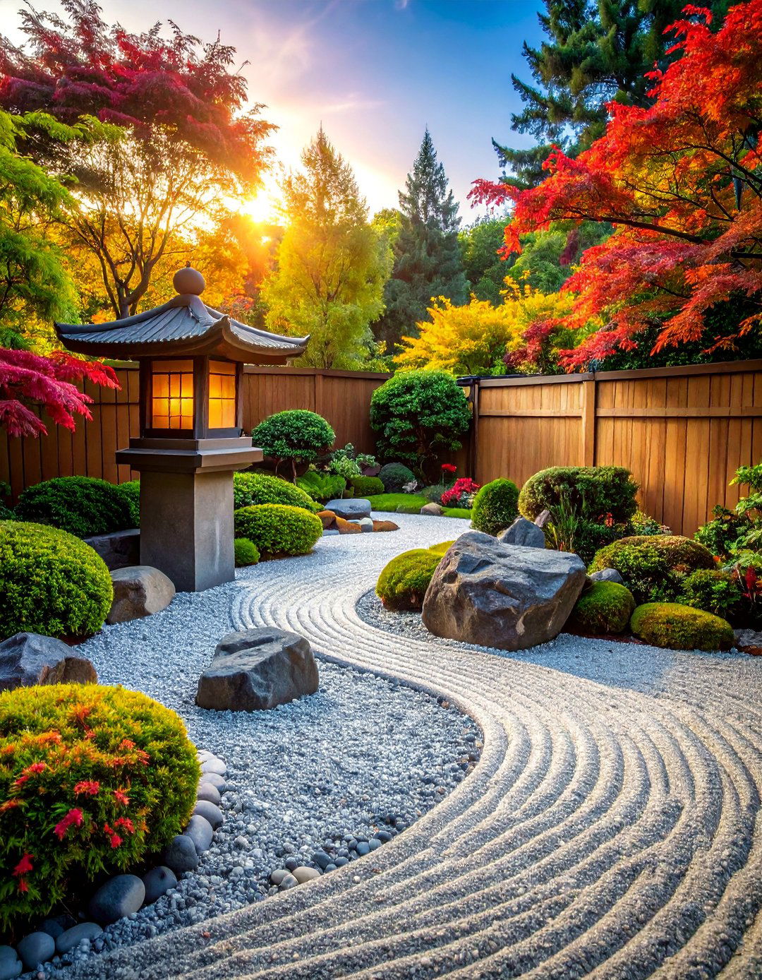 Japanese Zen Gravel Garden - 25 Gravel Garden Ideas
