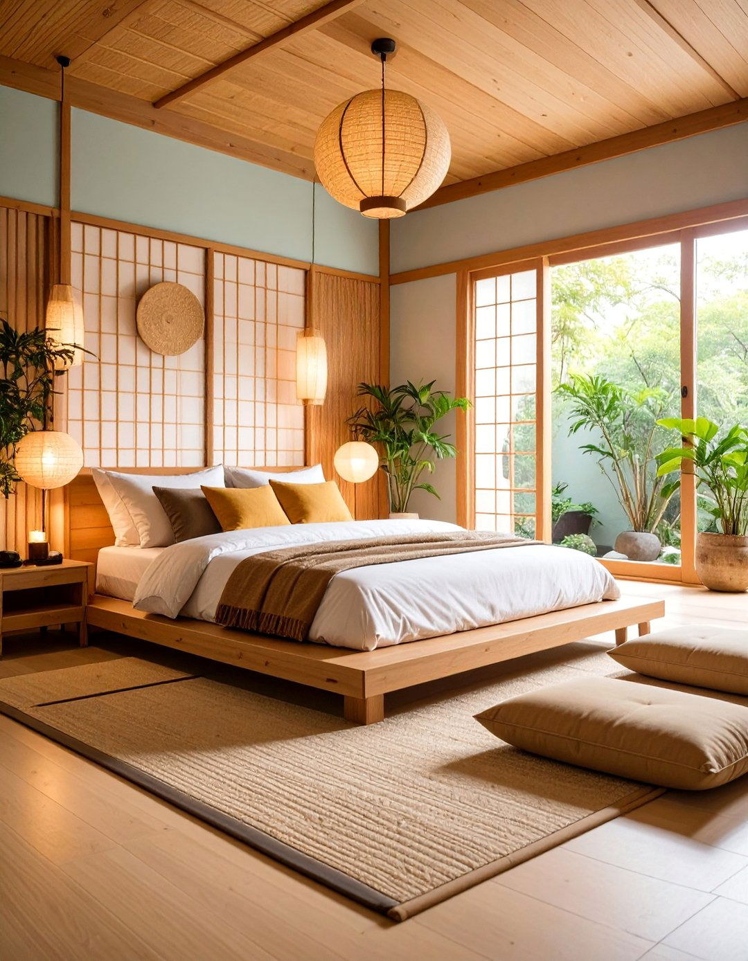 Japanese Zen Minimalism - 25 Bedroom Design Ideas
