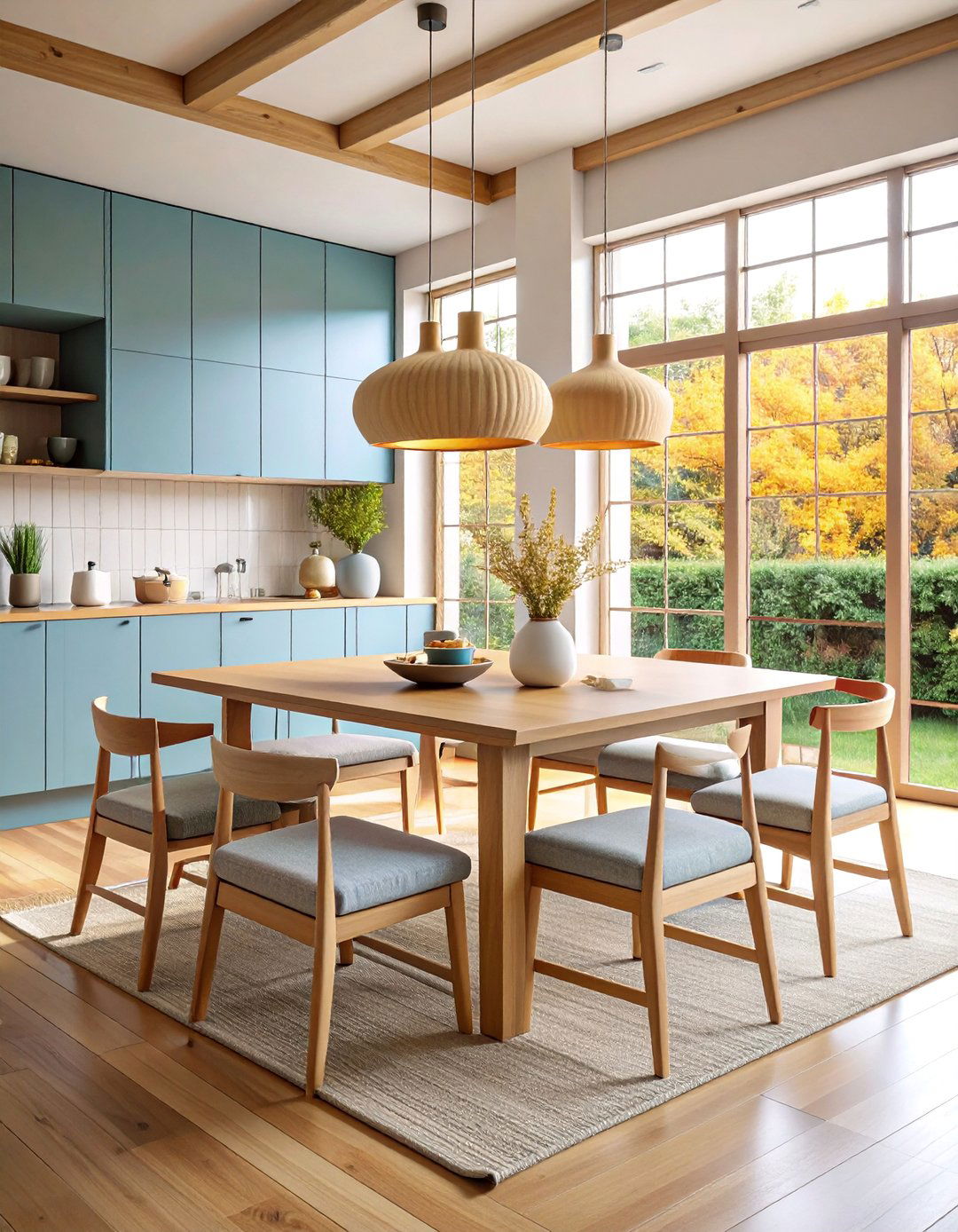 Japanese Zen Minimalist Retreat - 25 Breakfast Nook Ideas