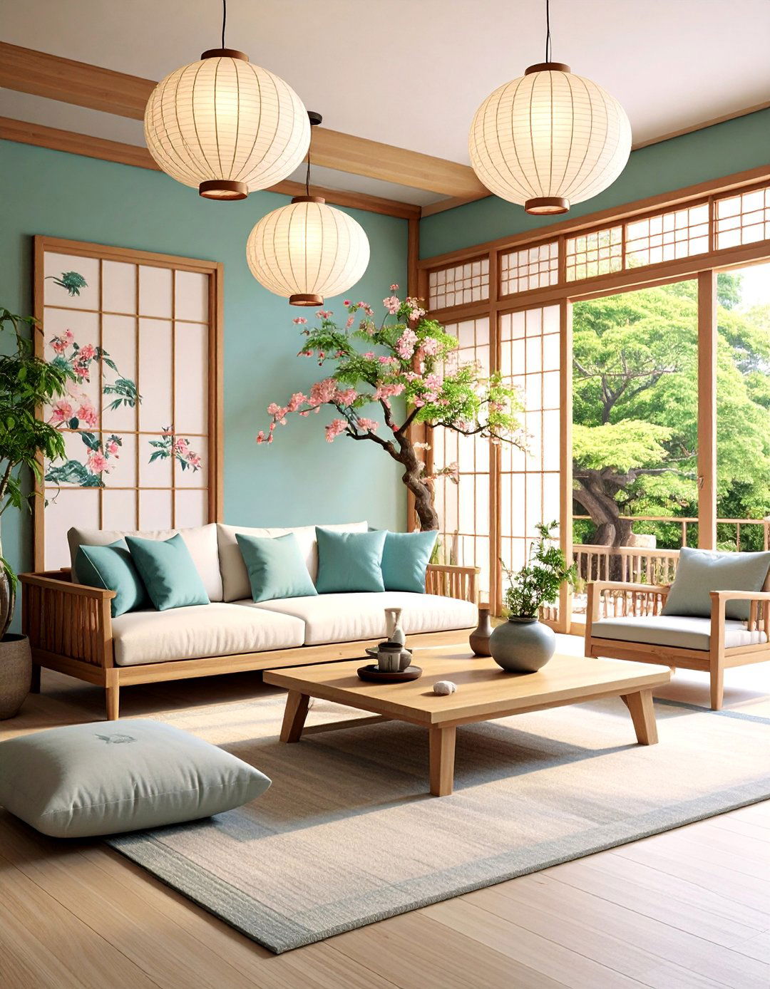 Japonisme Victorian East Meets West Living Room - 25 Victorian Living Room Ideas