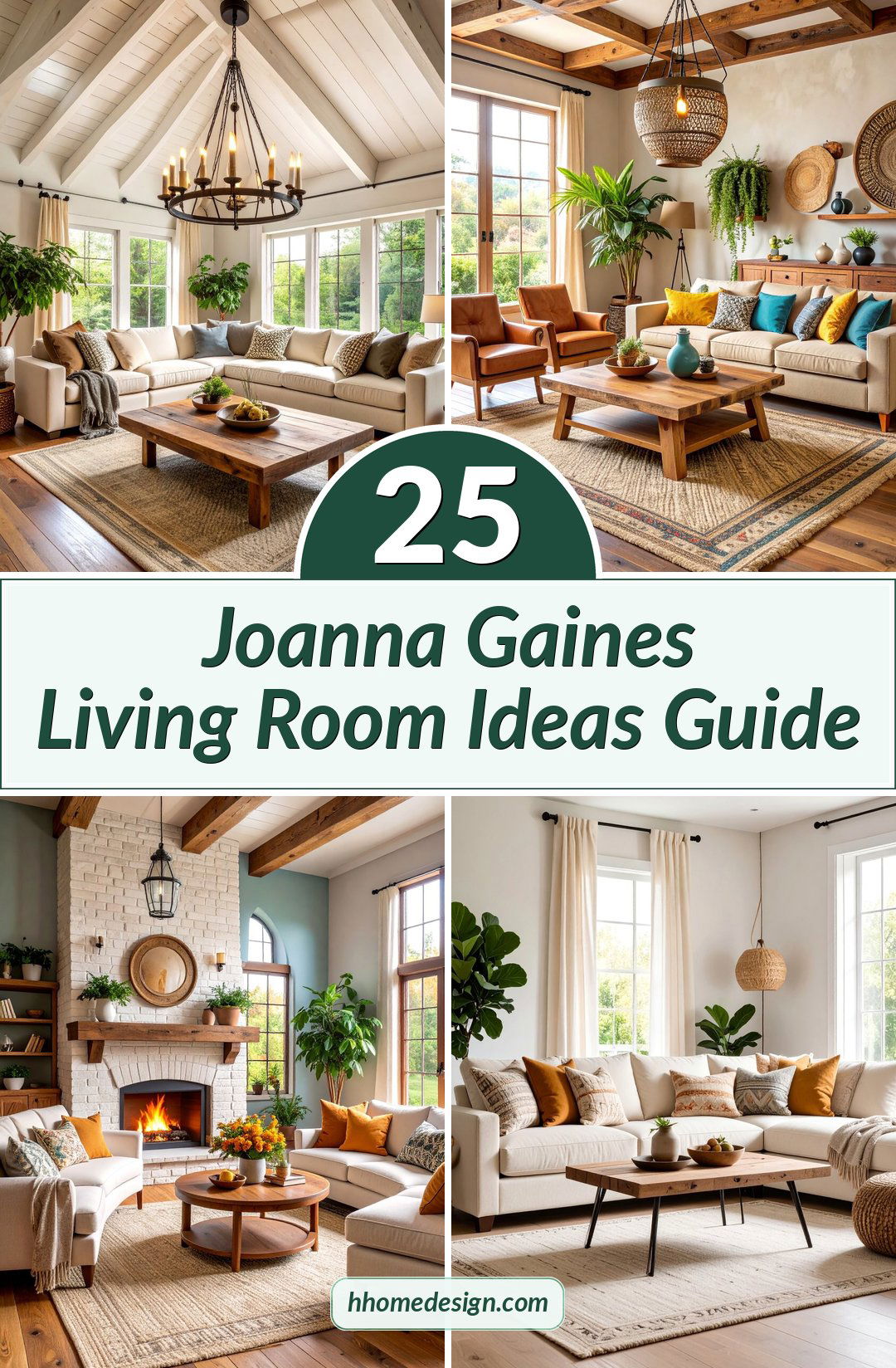25 Joanna Gaines Living Room Ideas Guide
