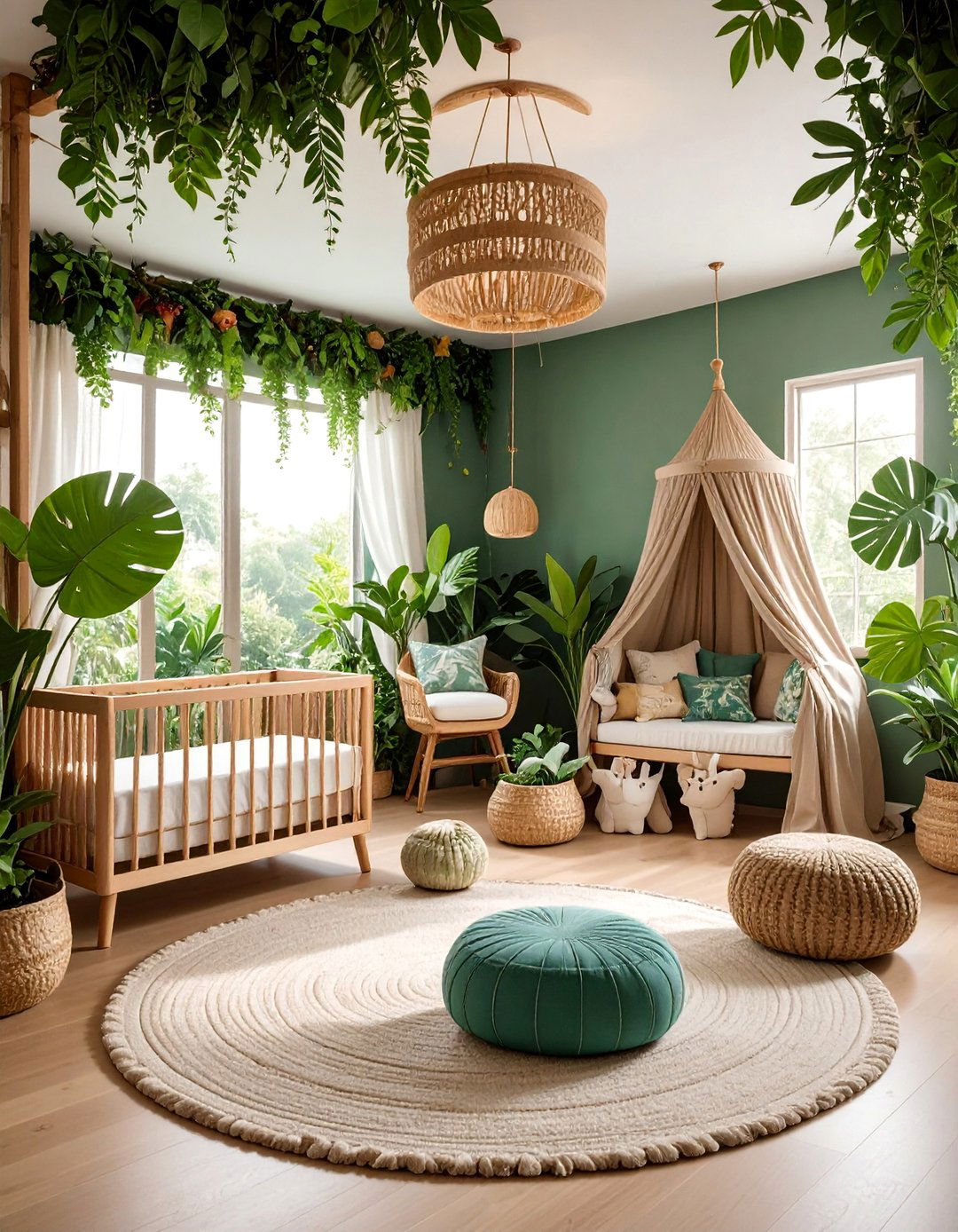 Jungle Book Adventure Nursery - 25 Disney Nursery Ideas