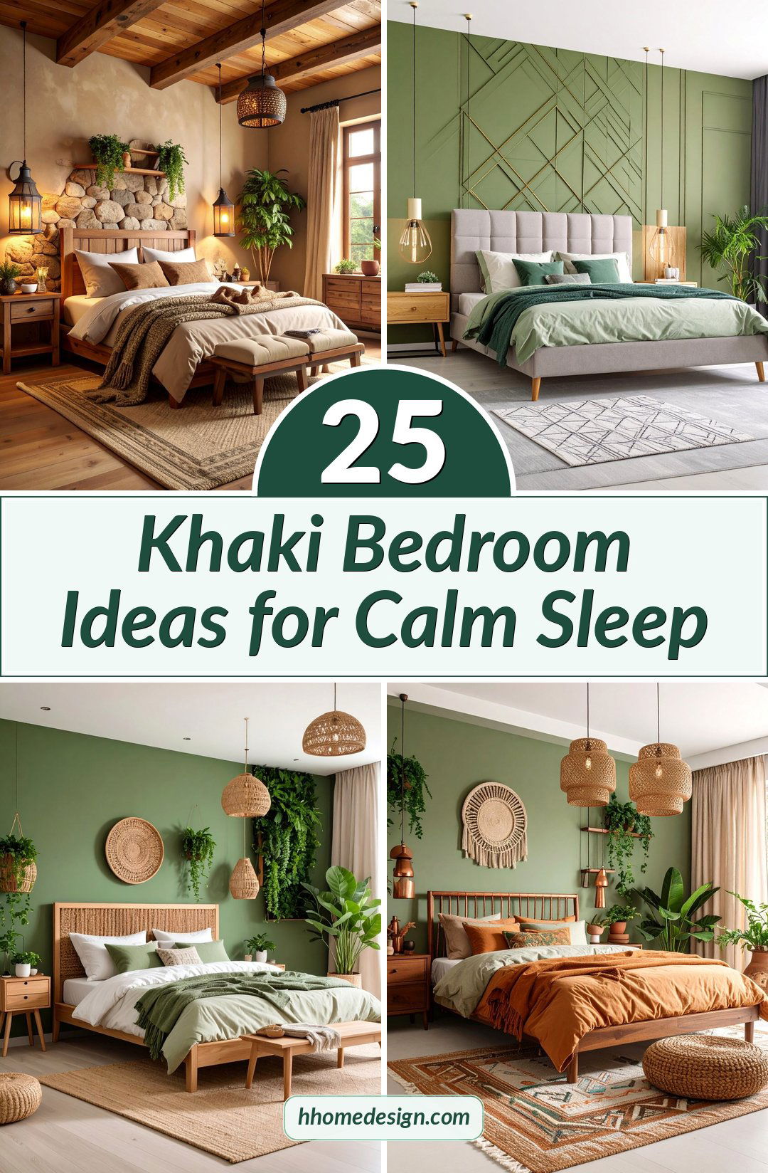 25 Khaki Bedroom Ideas for Calm Sleep