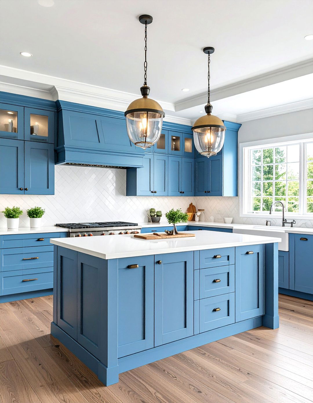 Kitchen Cabinet Crown Molding Integration - 25 Crown Molding Ideas