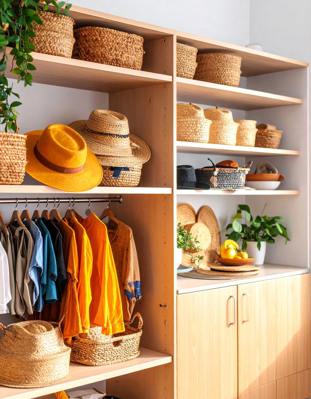 Kitchen Cabinet Hat Storage - 25 Hat Storage Ideas