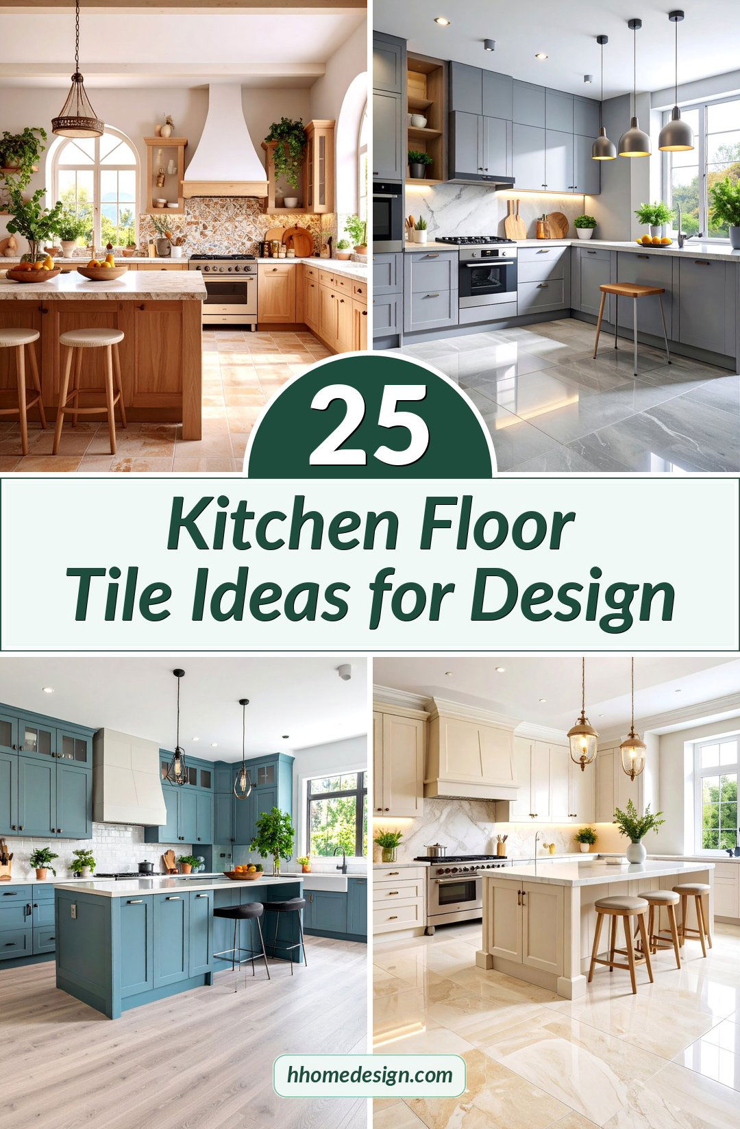 25 Kitchen Floor Tile Ideas for Design
