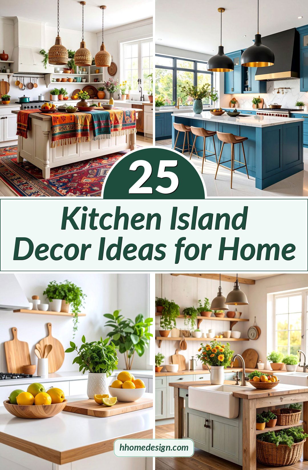 25 Kitchen Island Decor Ideas for Home