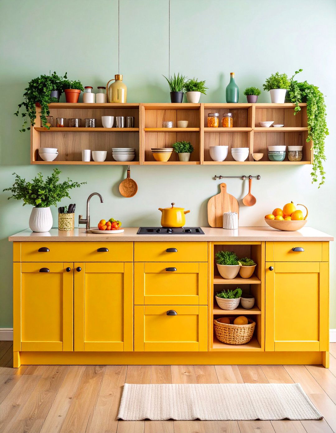 Kitchen Island Storage with Built in Organizers - 25 Tupperware Organization Ideas