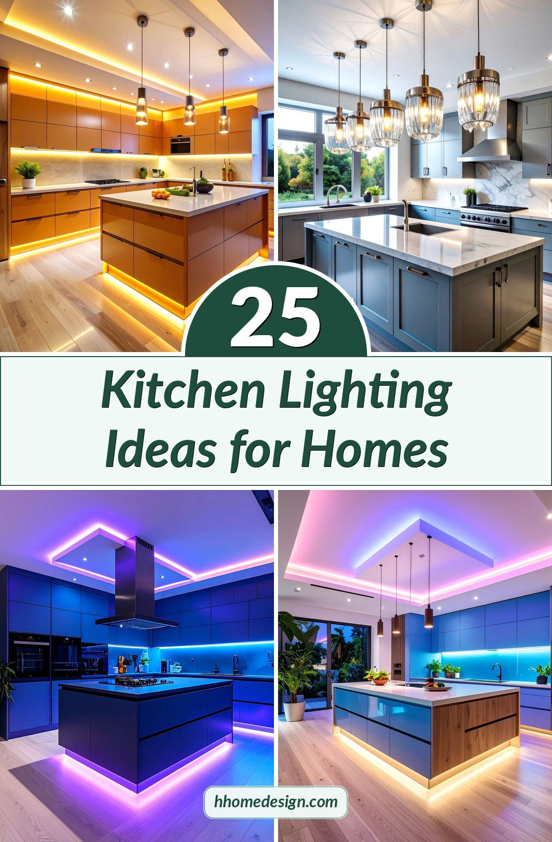 25 Kitchen Lighting Ideas for Homes
