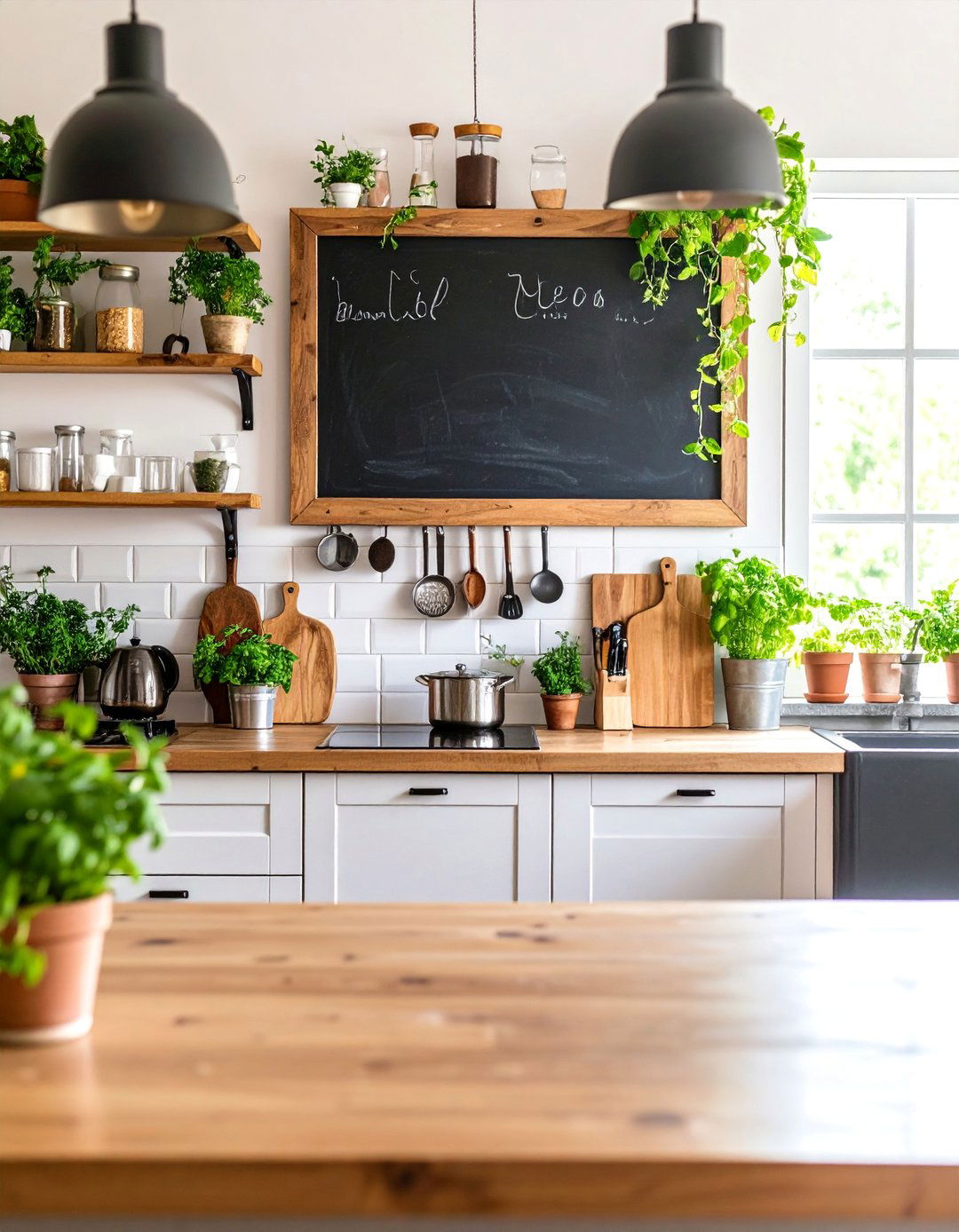 Kitchen Menu Board Chalkboard - 25 Chalkboard Ideas