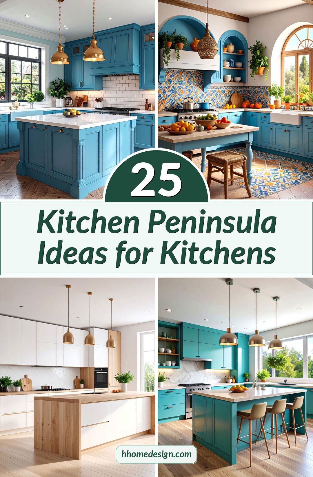 25 Kitchen Peninsula Ideas for Kitchens