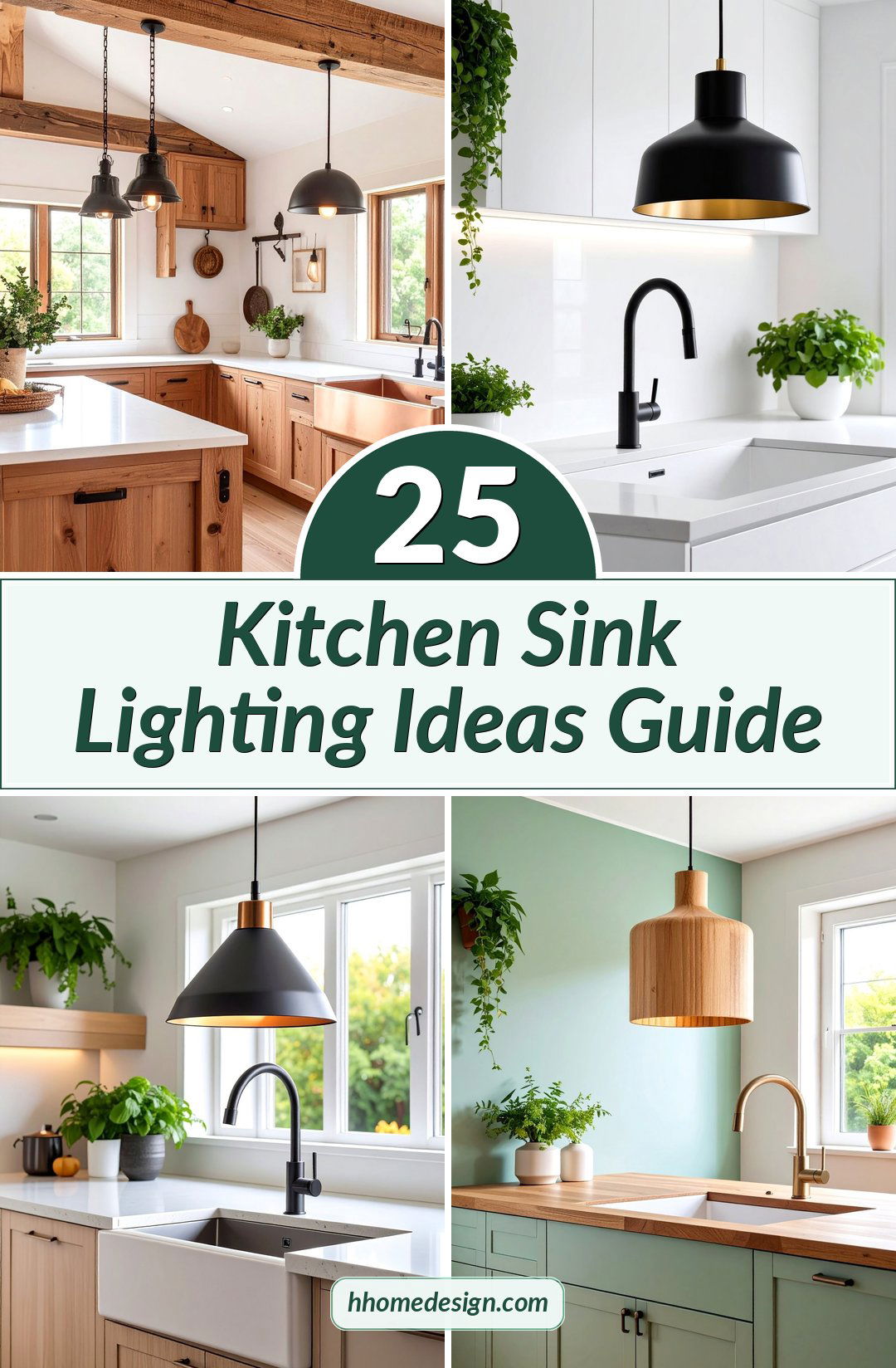 25 Kitchen Sink Lighting Ideas Guide