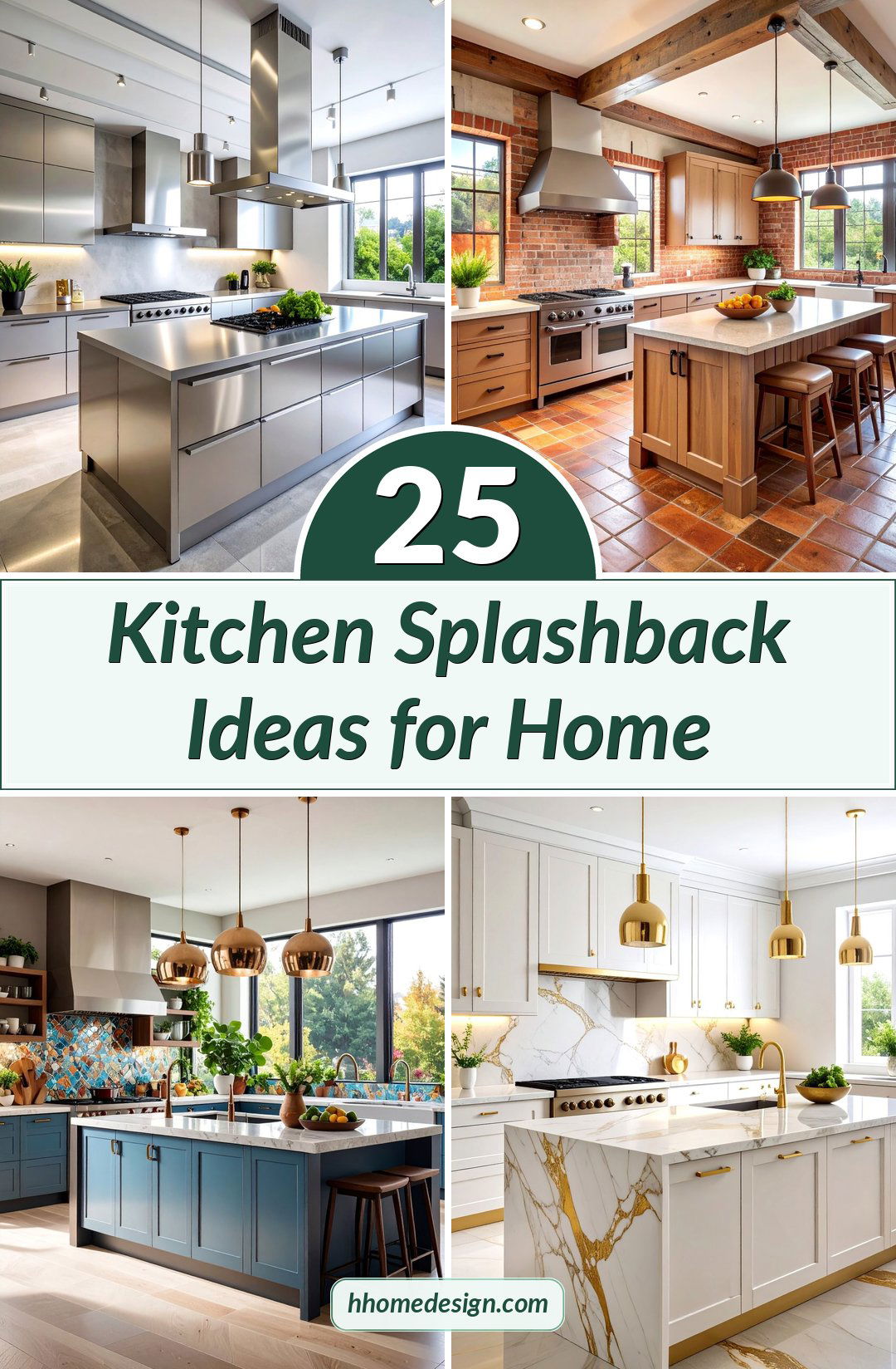 25 Kitchen Splashback Ideas for Home
