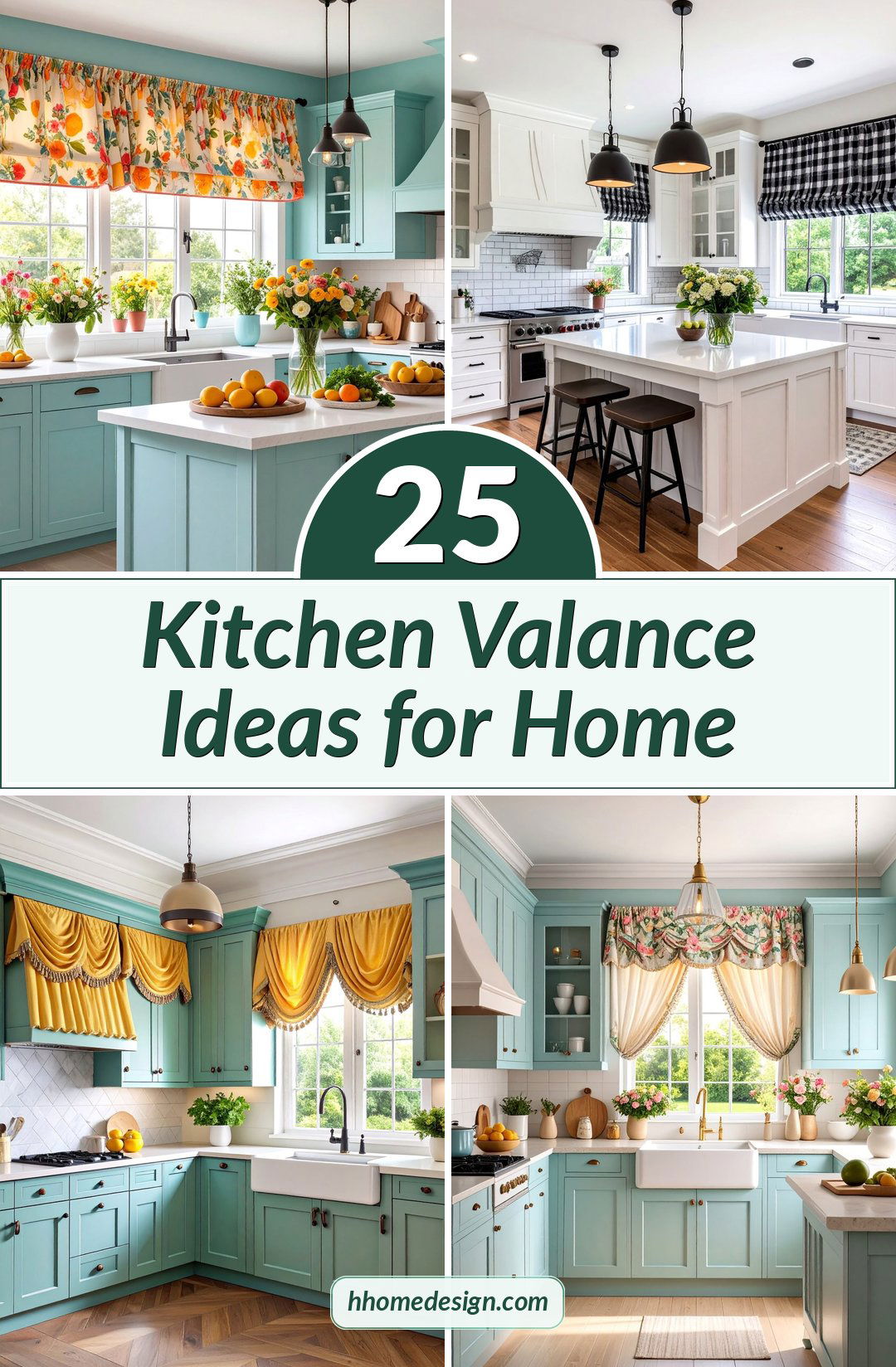 25 Kitchen Valance Ideas for Home