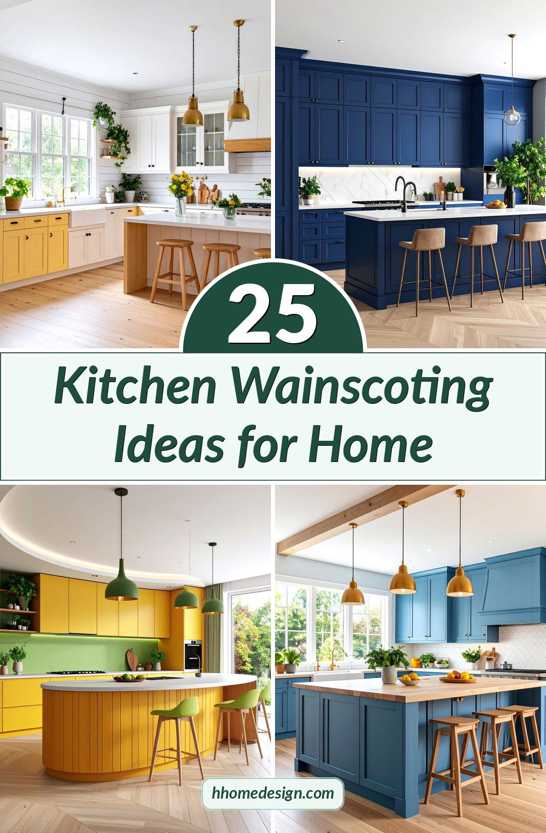 25 Kitchen Wainscoting Ideas for Home