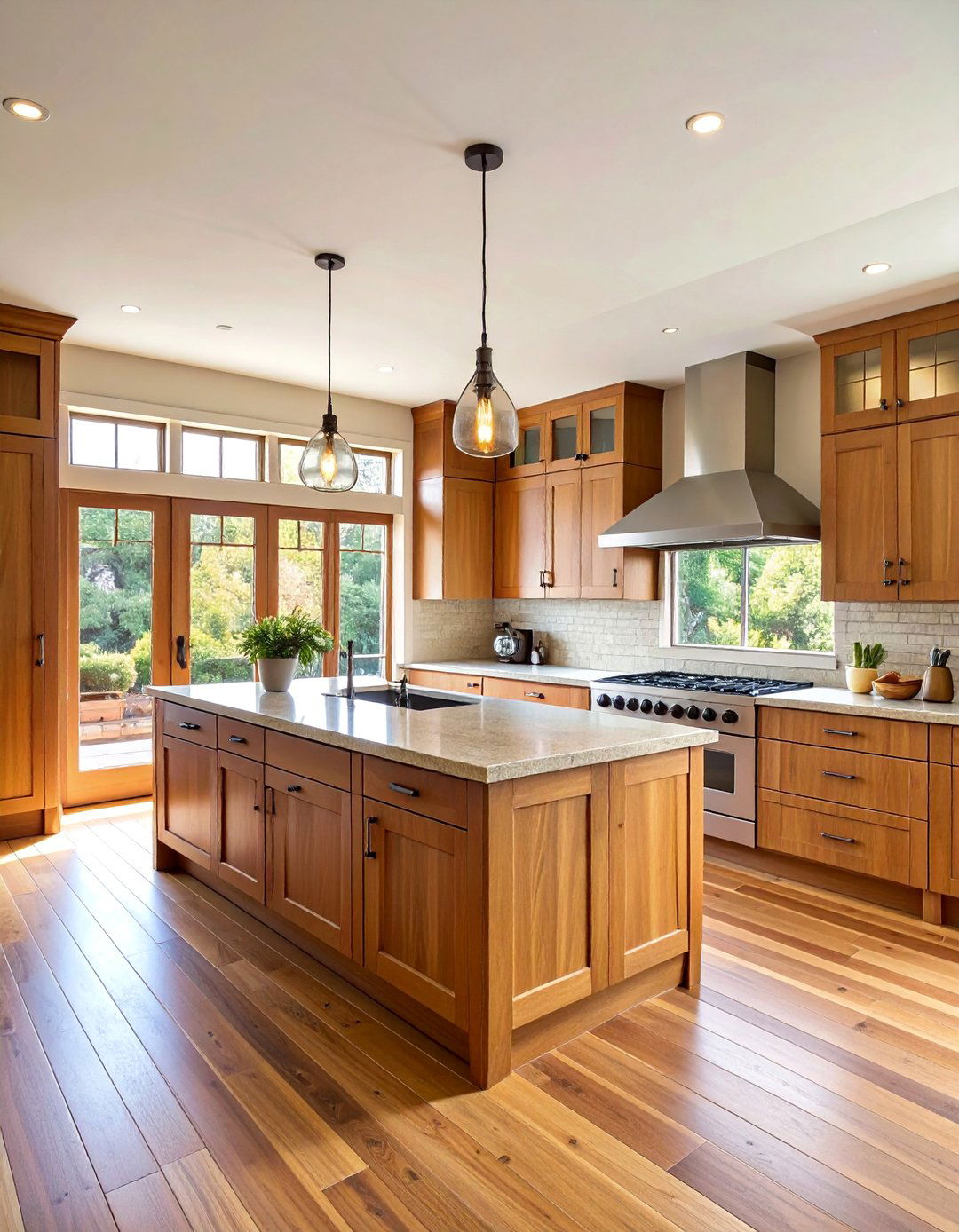 Kitchen with Open Concept and Flow Through Design - 25 70s Kitchen Ideas