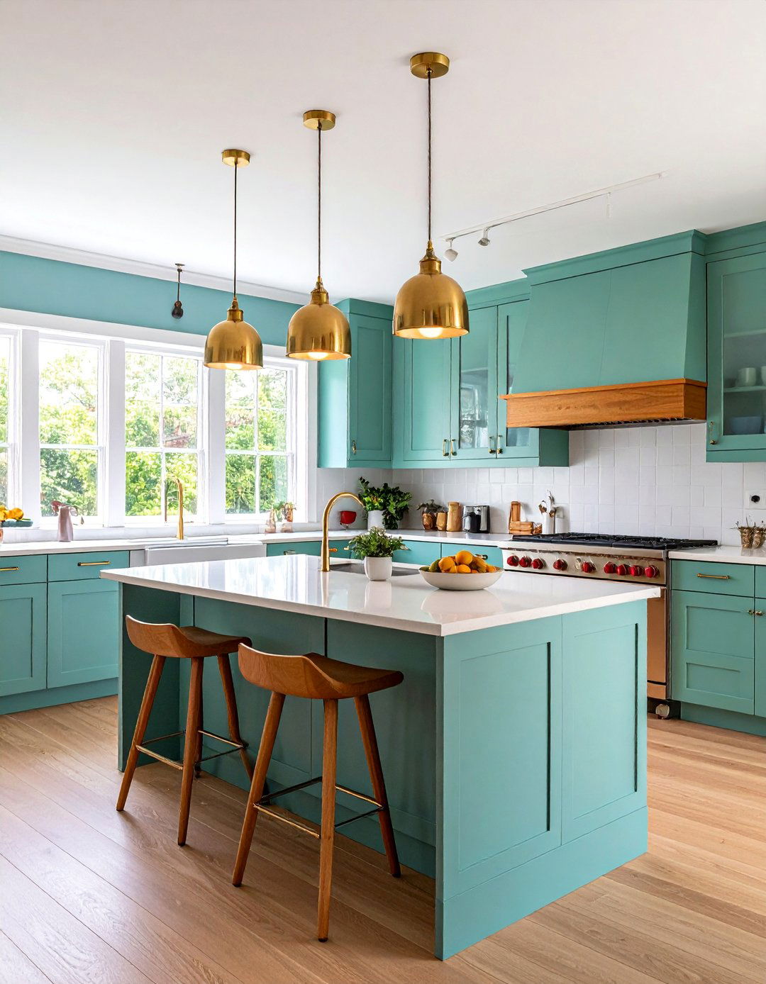 Kitchen with Track Lighting and Flexible Illumination - 25 70s Kitchen Ideas