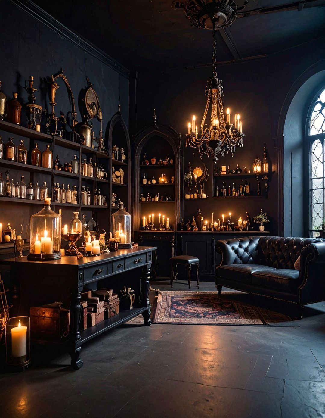 Knockturn Alley Dark Den - 25 Harry Potter Decor Ideas