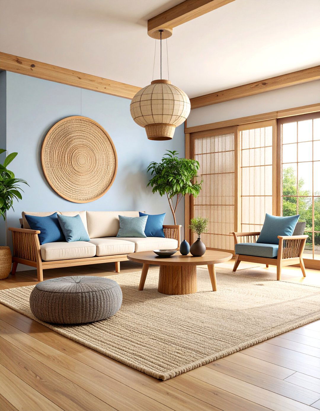Korean Living Room with Sustainable Design Elements - 25 Korean Living Room Ideas