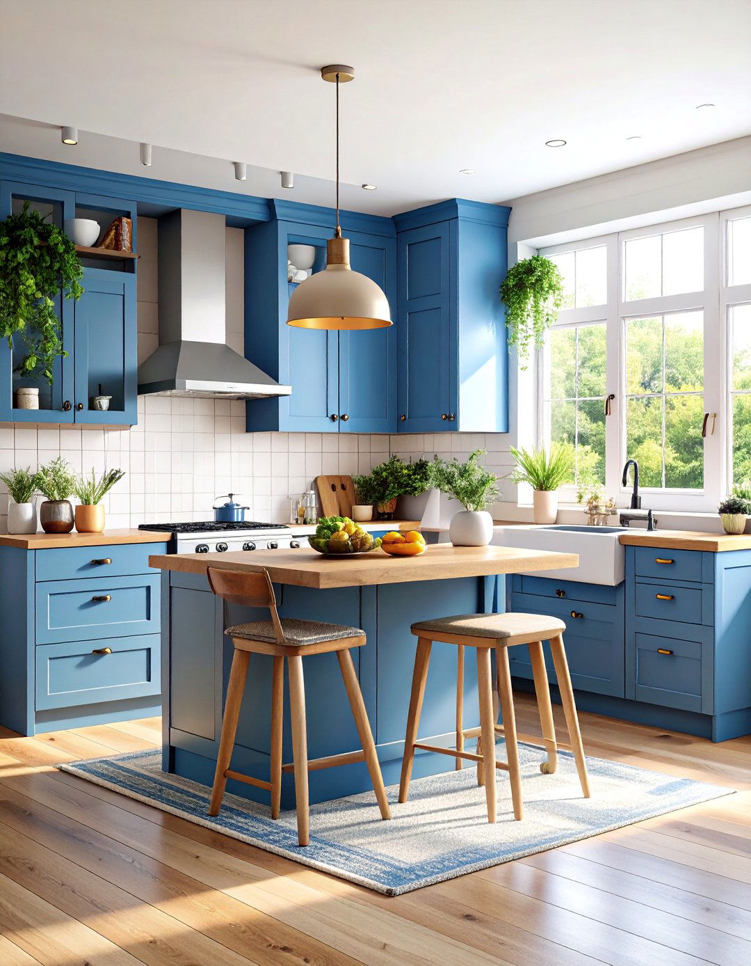 L Shaped Kitchen with Built In Seating Nook - 25 l shaped kitchen ideas