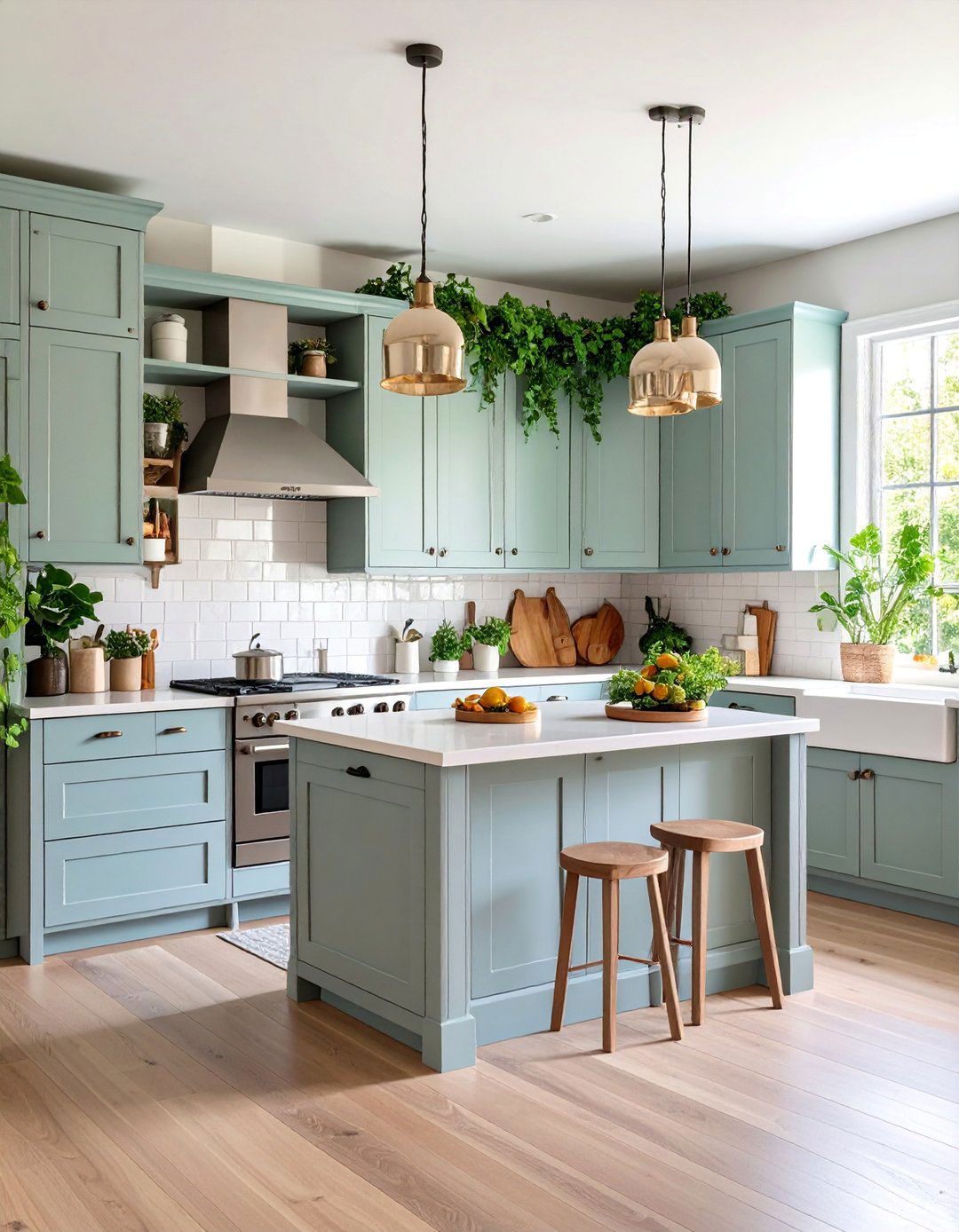 L Shaped Kitchen with Corner Pantry - 25 l shaped kitchen ideas