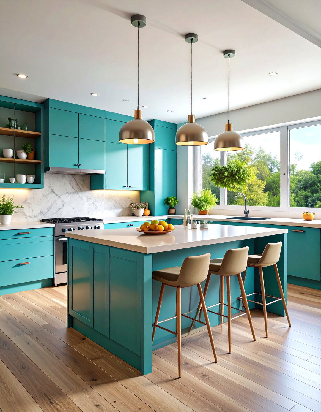 L Shaped Peninsula for Small Kitchens - 25 Kitchen Peninsula Ideas