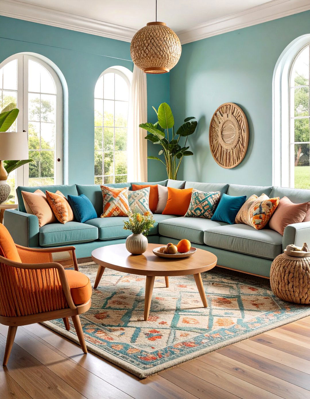 L Shaped Seating Arrangement - 25 Transitional Living Room Ideas