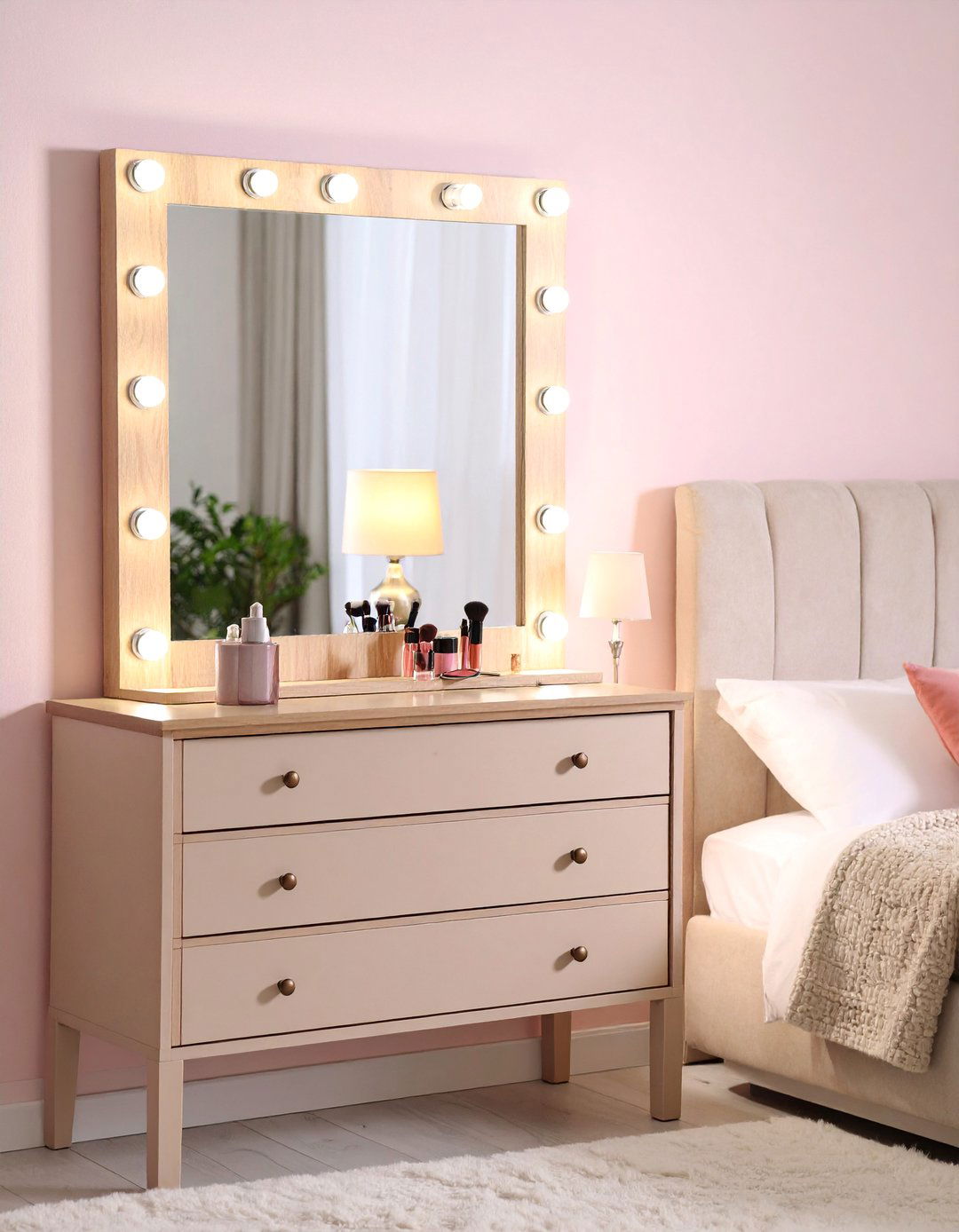 LED Backlit Bathroom Style Vanity Mirror - 25 Bedroom Mirror Ideas