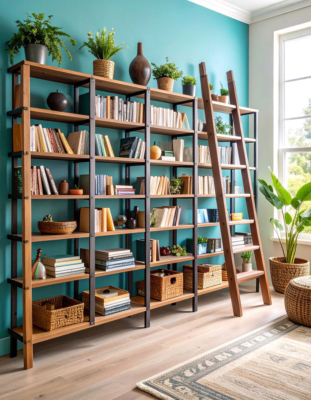 Ladder Style CD Display Shelves - 25 Cd Storage Ideas