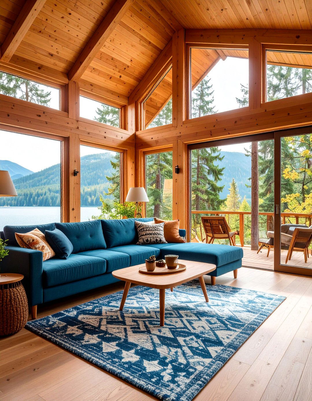 Lake House Guest Cabin with Privacy and Comfort - 25 Lake House Decorating Ideas