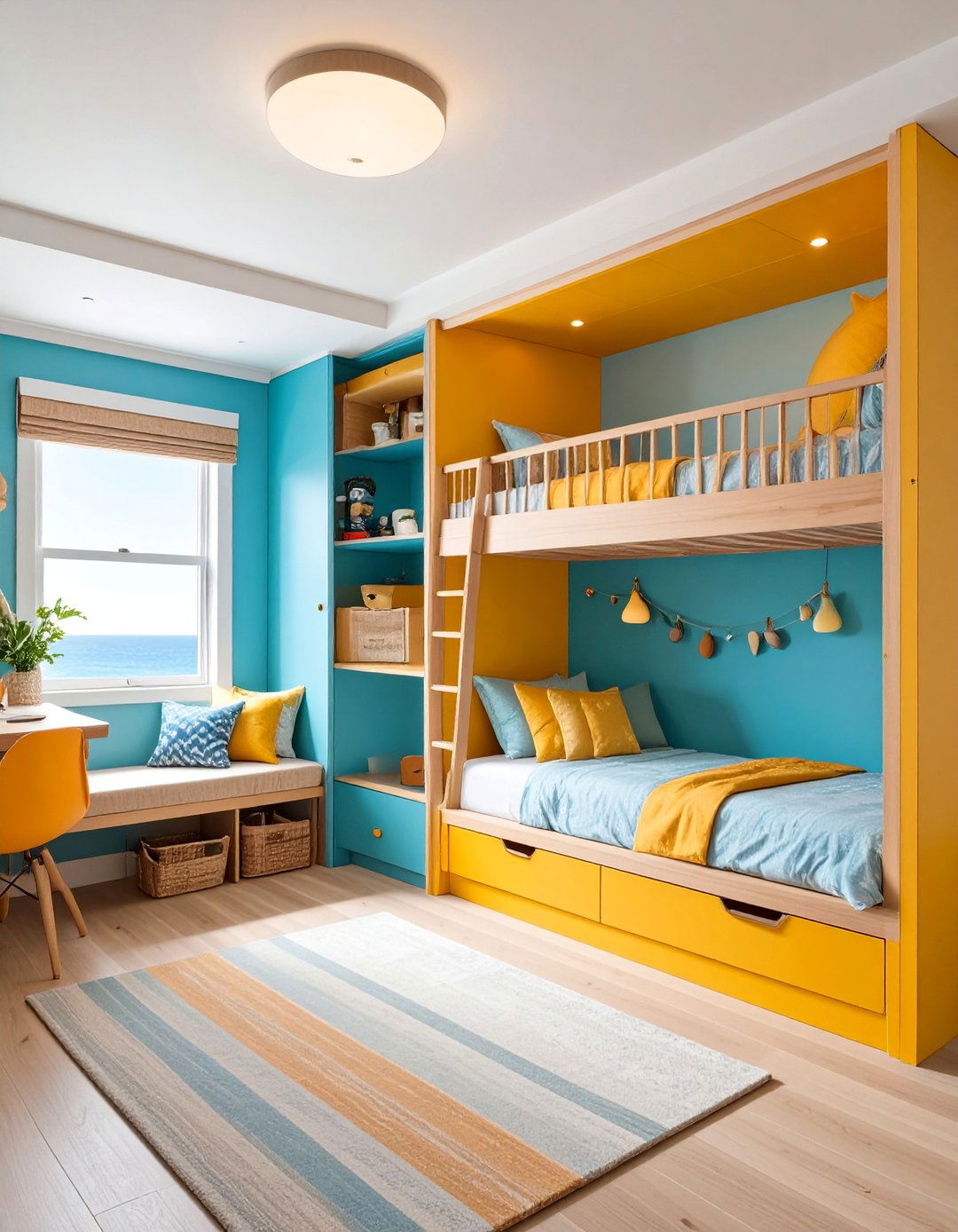 Lake House with Built in Bunk Room Retreat - 25 Lake House Decorating Ideas