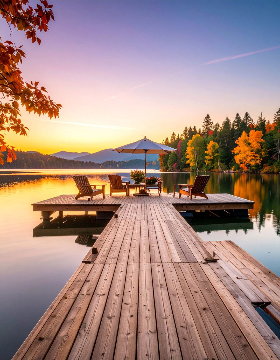 Lake House with Floating Dock and Water Access Design - 25 Lake House Decorating Ideas