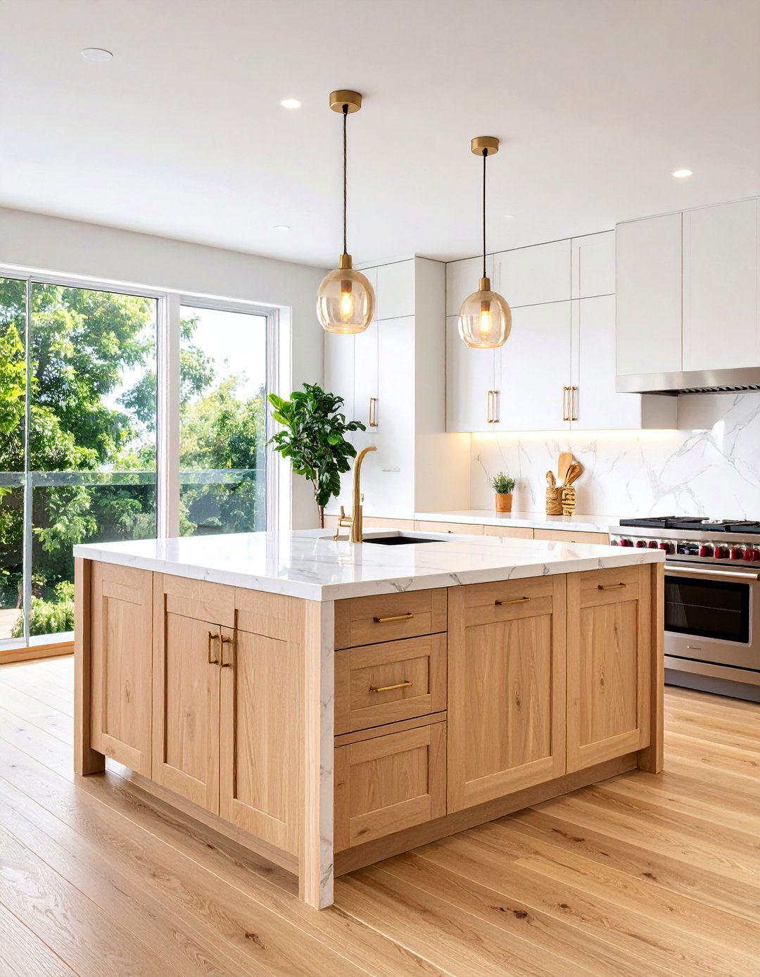 Laminate Marble Look Countertops with Oak Cabinets - 25 what color countertops go with oak cabinets