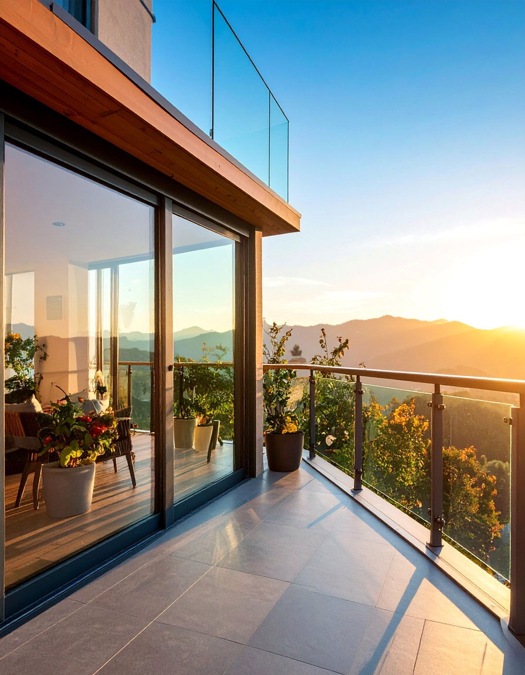 Laminated Safety Glass Balcony System - 25 Glass Balcony Design Ideas