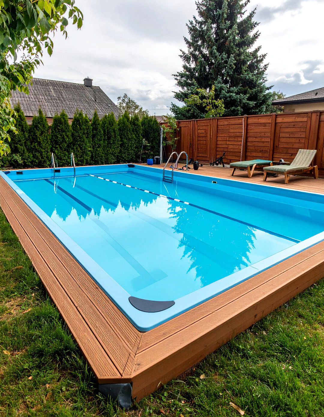 Lap Pool for Compact Spaces - 25 Backyard Pool Ideas on a Budget