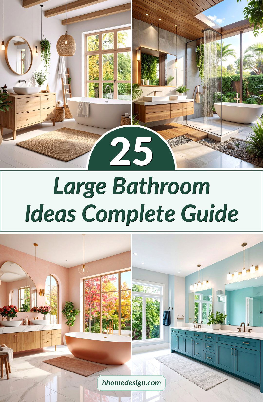 25 Large Bathroom Ideas Complete Guide