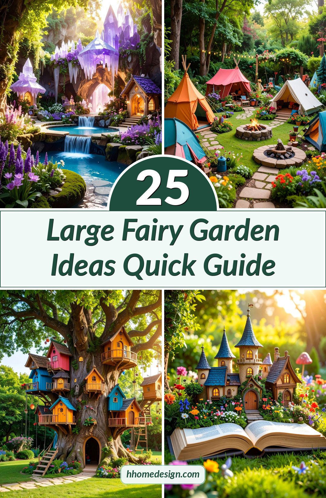 25 Large Fairy Garden Ideas Quick Guide