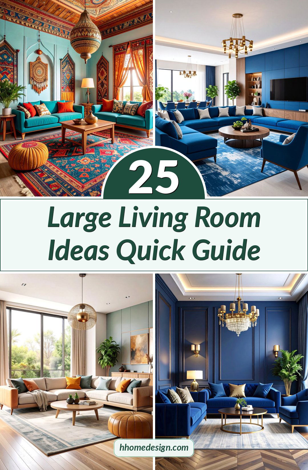 25 Large Living Room Ideas Quick Guide