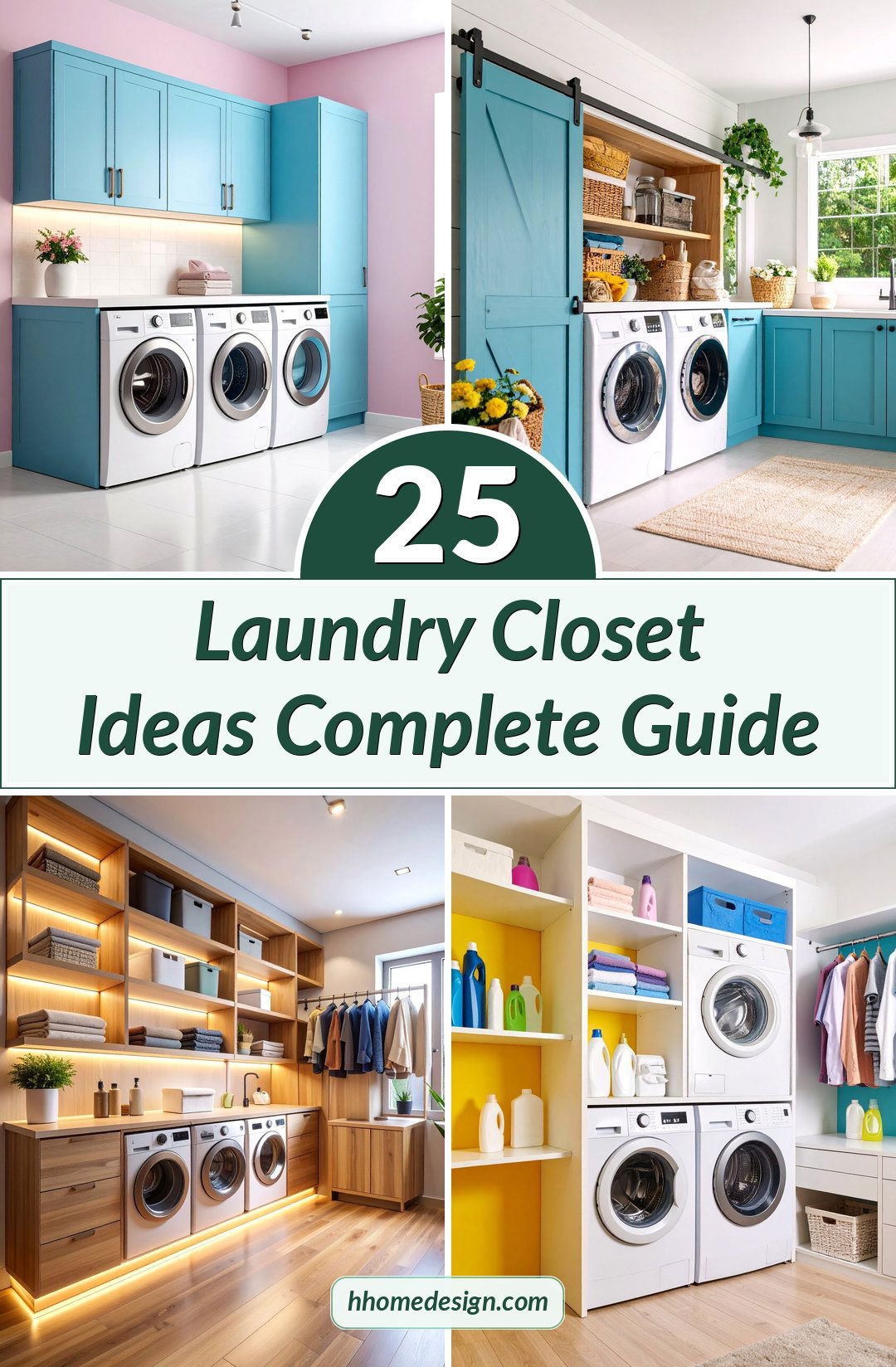 25 Laundry Closet Ideas Complete Guide
