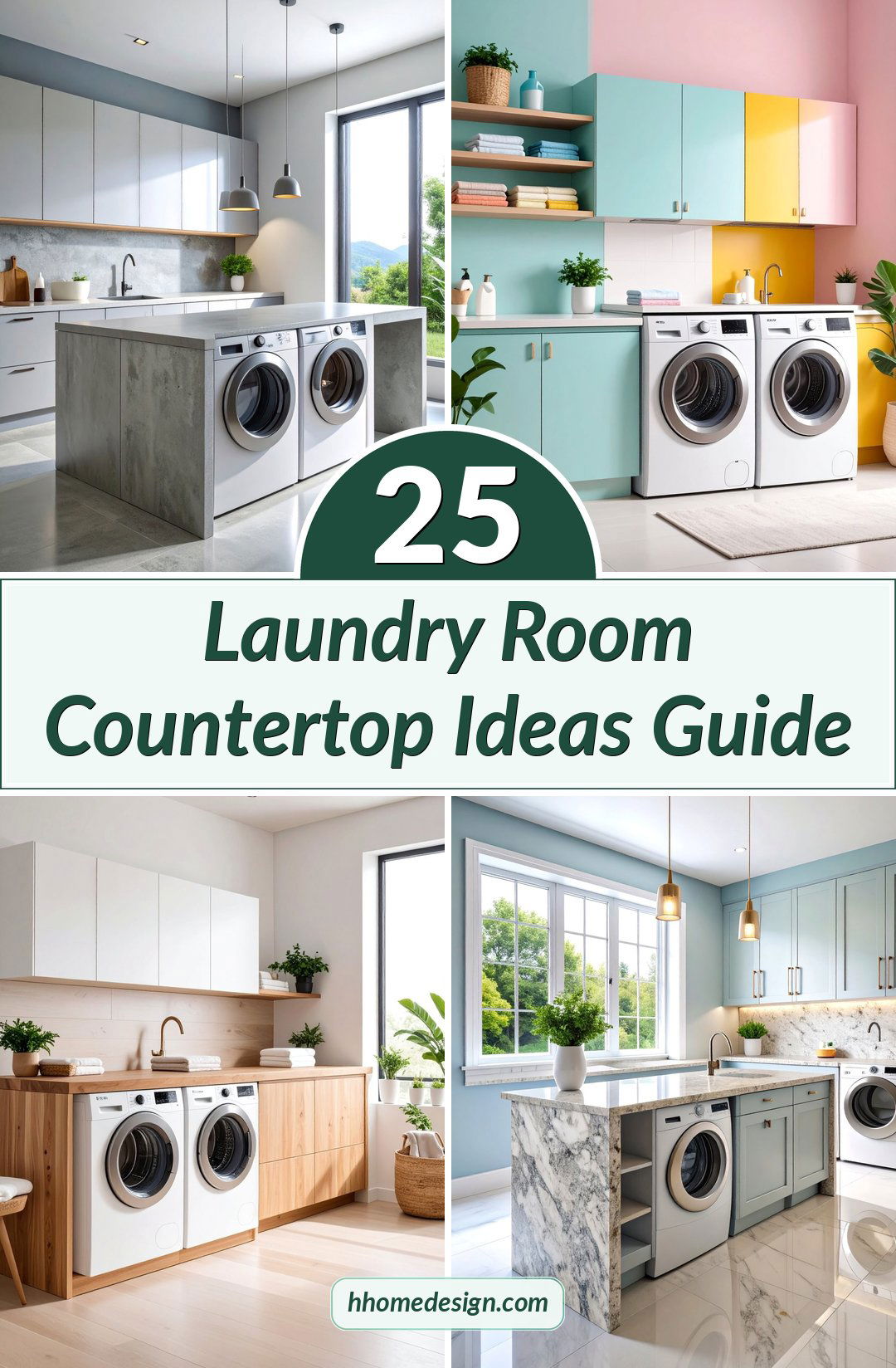 25 Laundry Room Countertop Ideas Guide