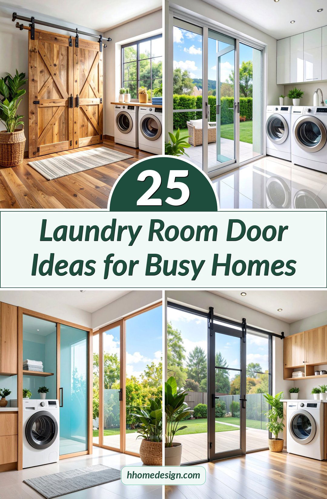 25 Laundry Room Door Ideas for Busy Homes