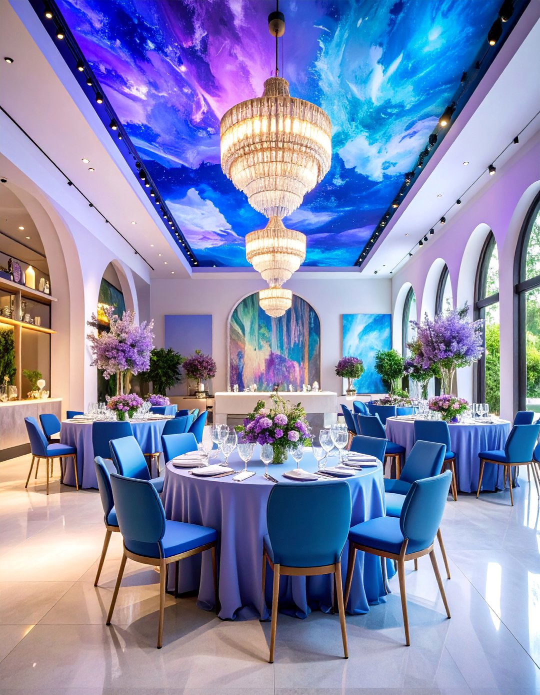 Lavender Art Gallery Wedding - 25 Lavender Wedding Ideas
