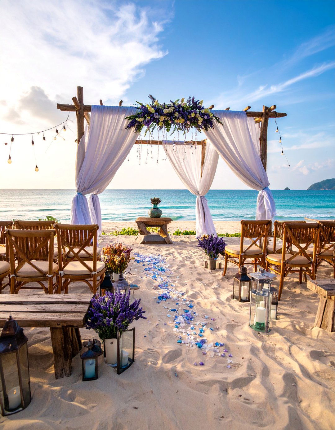 Lavender Beach Wedding Paradise - 25 Lavender Wedding Ideas