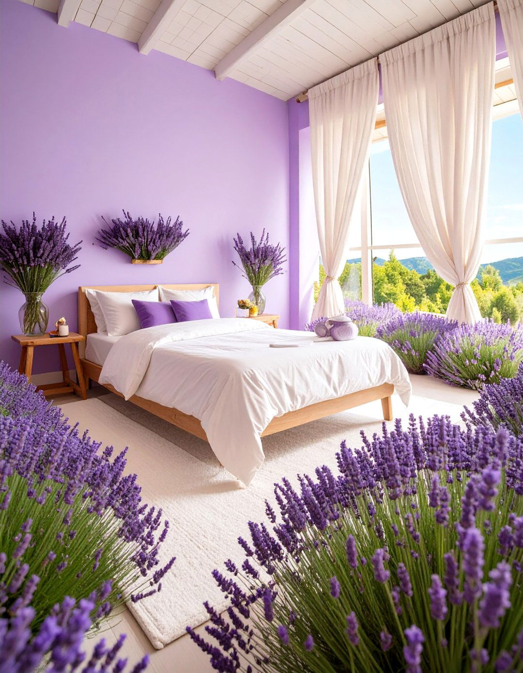 Lavender Dreams Aromatherapy Lash Room - 25 Lash Room Ideas