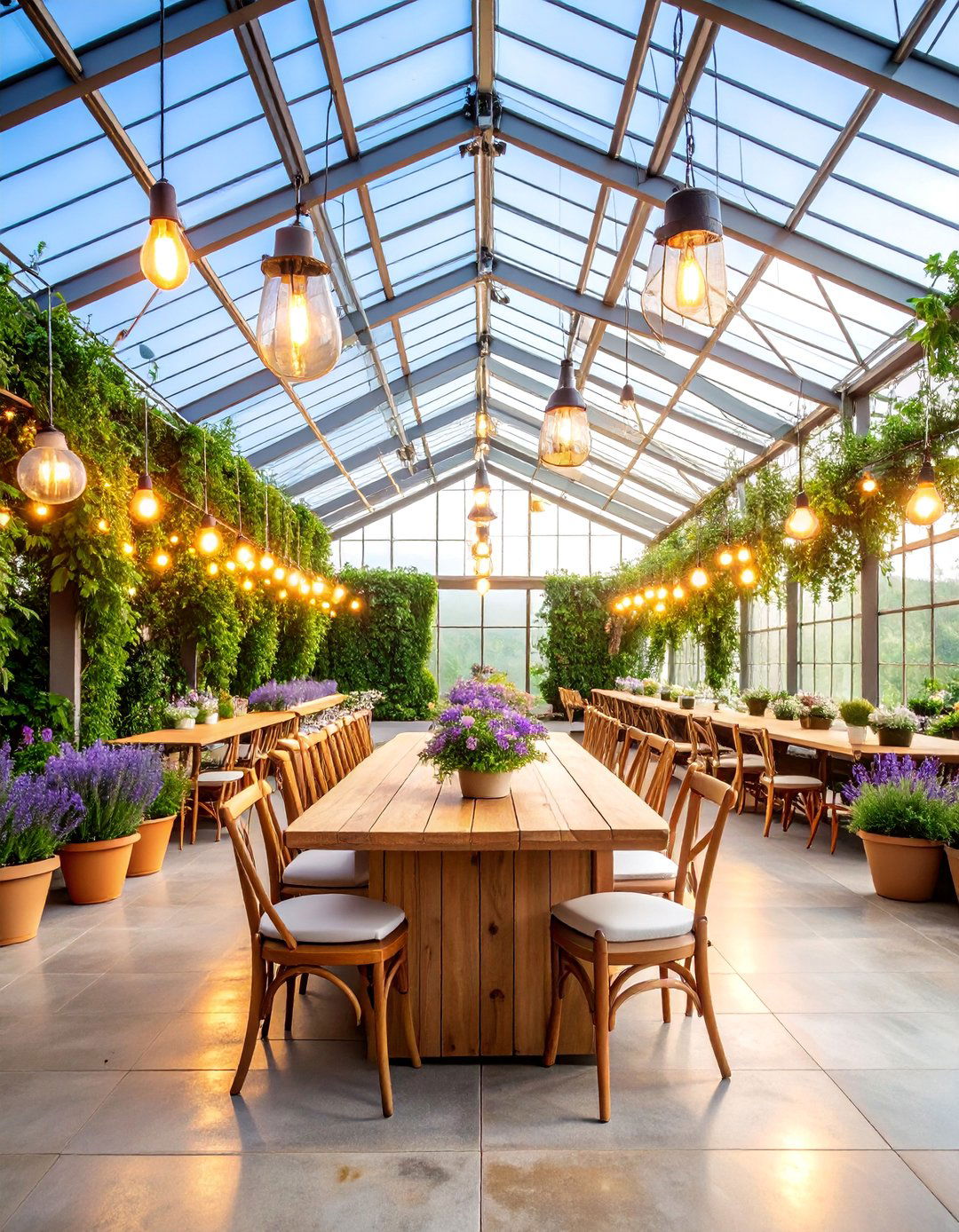 Lavender Greenhouse Garden Wedding - 25 Lavender Wedding Ideas