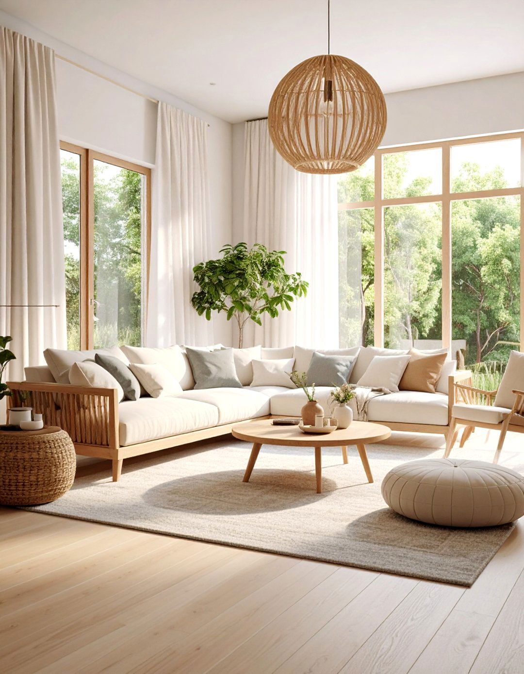 Lavender Mist with White Details - 25 Living Room Paint Colors