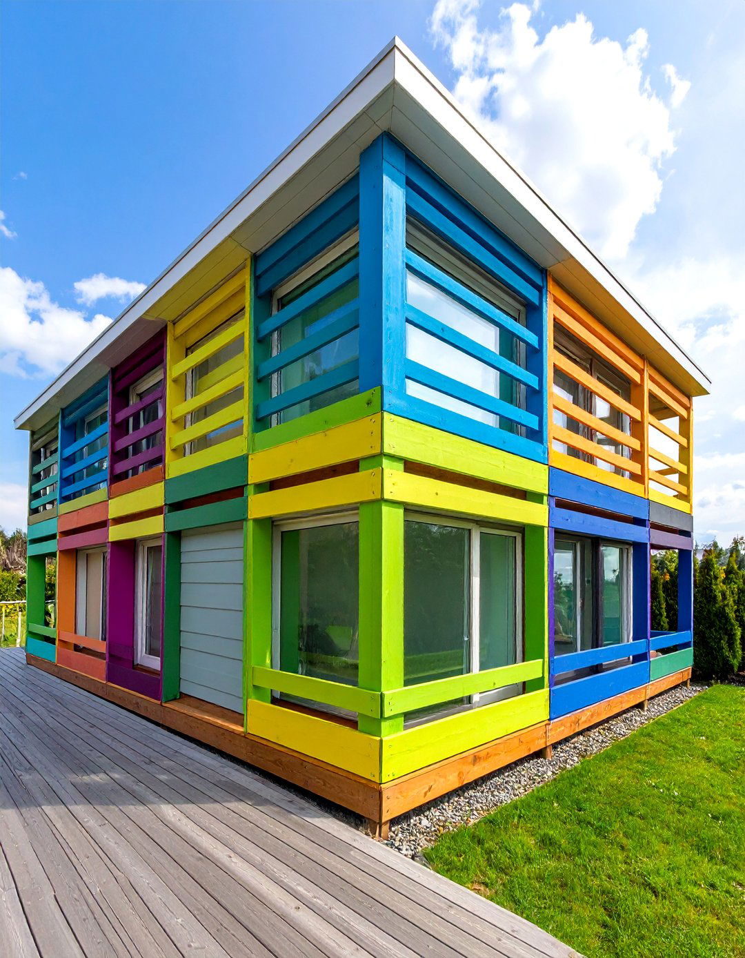 Layered Lattice Multi Dimensional Design - 25 Deck Lattice Ideas