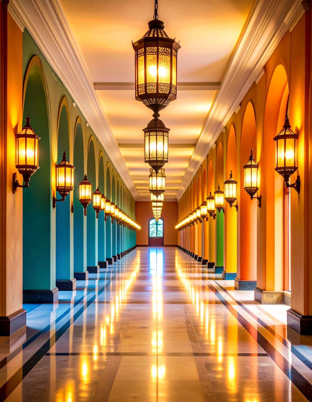Layered Wall Sconce Design - 25 Hallway Lighting Ideas